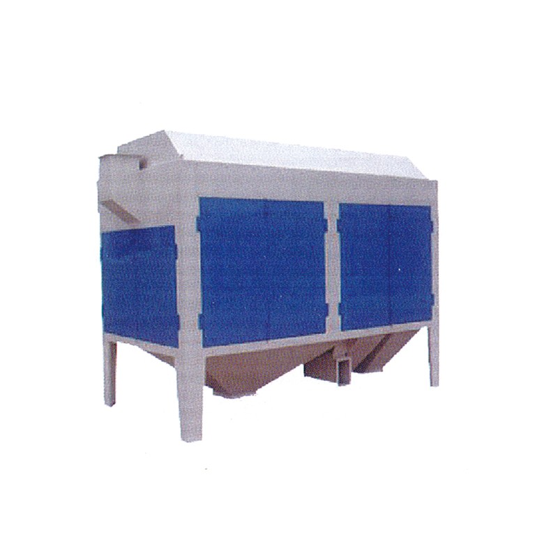 Double deck cylindrical drum pre-cleaner