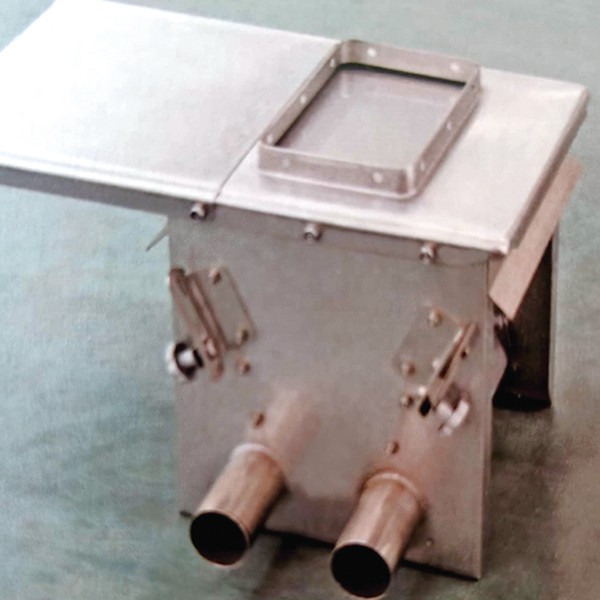 Double pipe hopper