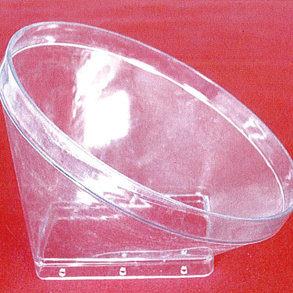 Auger transparent hopper